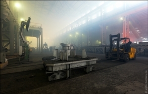 实拍哈萨克斯坦金属硅生产厂蒸汽锅炉